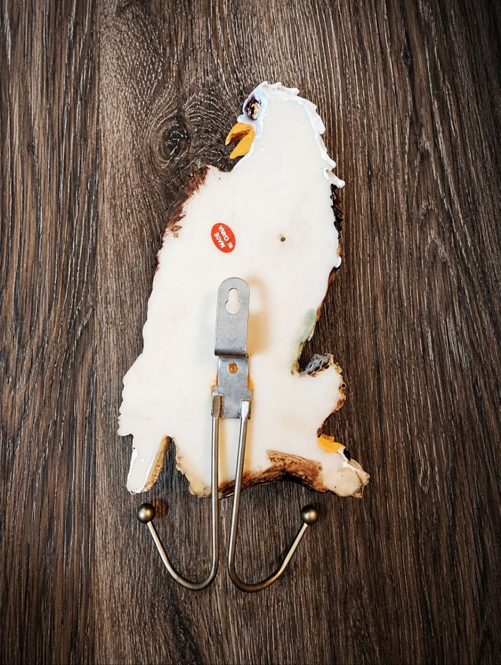 Decortive Vintage American Bald Eagle Wall Hook